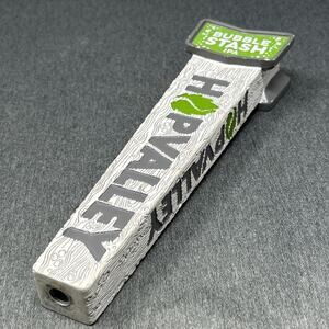 Hop Valley Bubble Stash IPA Beer Tap Handle Oregon Hemp CryoHop 9" Modern AS-IS